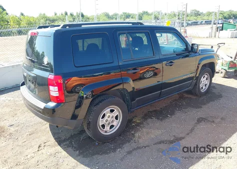 2016 Jeep Patriot Sport из США, поврежденный, VIN 1C4NJRBB5GD557284